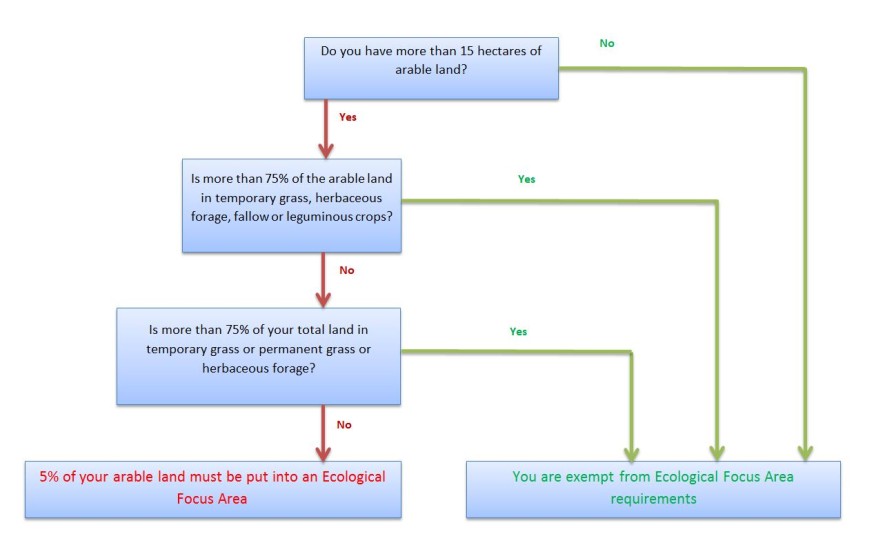 Flowchart identifying if EFA requirements apply to you